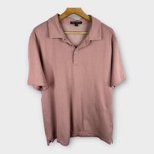 Robert Barakett Mens size XL Creston Short Sleeve Polo Shirt rb21117 Geometric